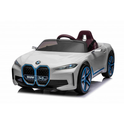 Elektrická autíčko BMW I4 - biele